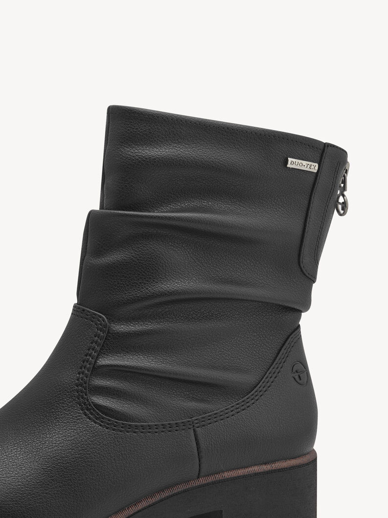 Stiefelette - schwarz Warmfutter, BLACK, hi-res