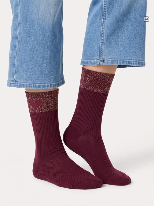 Socken 2er-Pack, windsor wine, hi-res