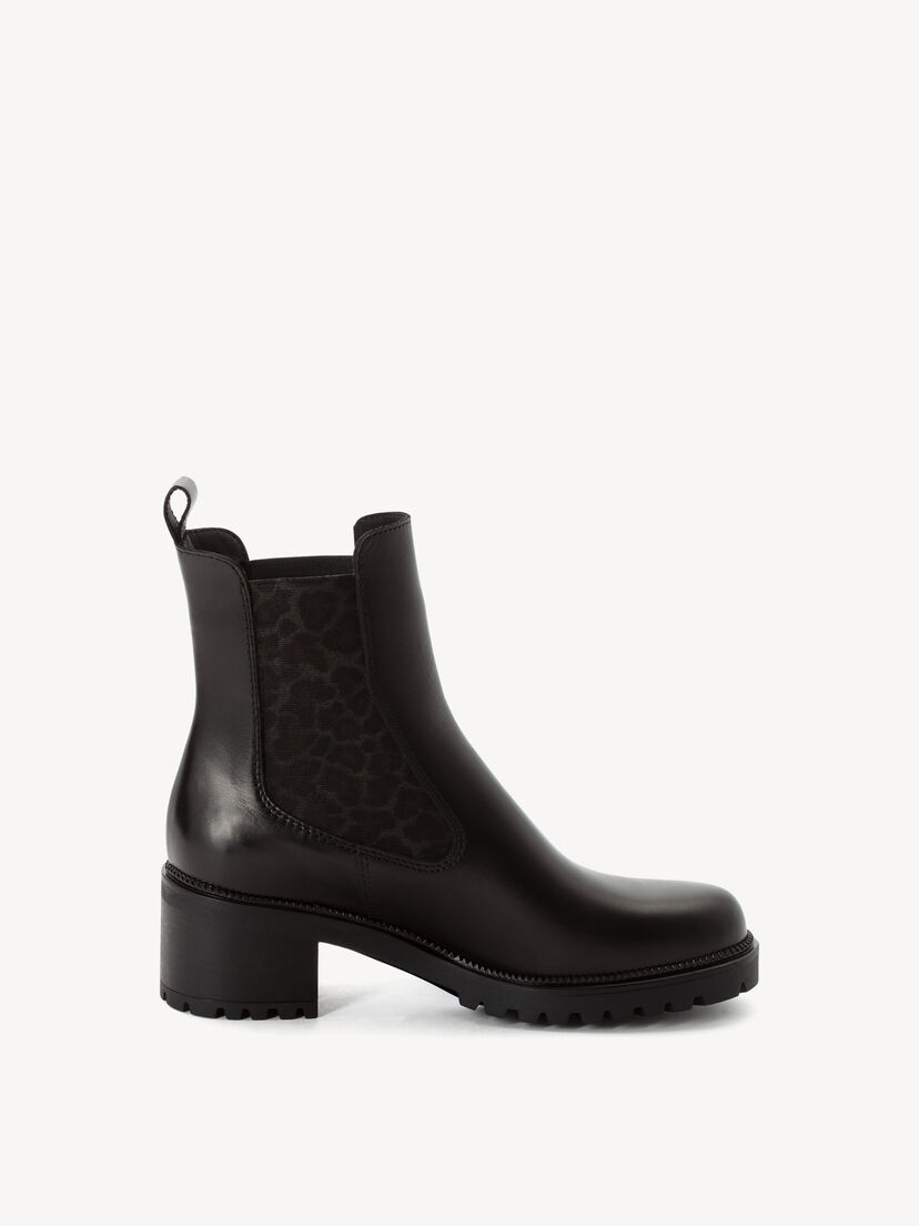 Chelseaboot, BLACK/LEOPARD, hi-res