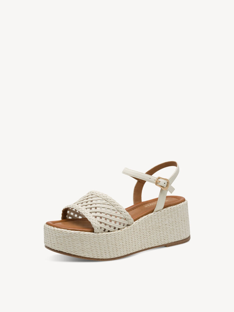 Sandale &agrave; talon - beige, 418, hi-res