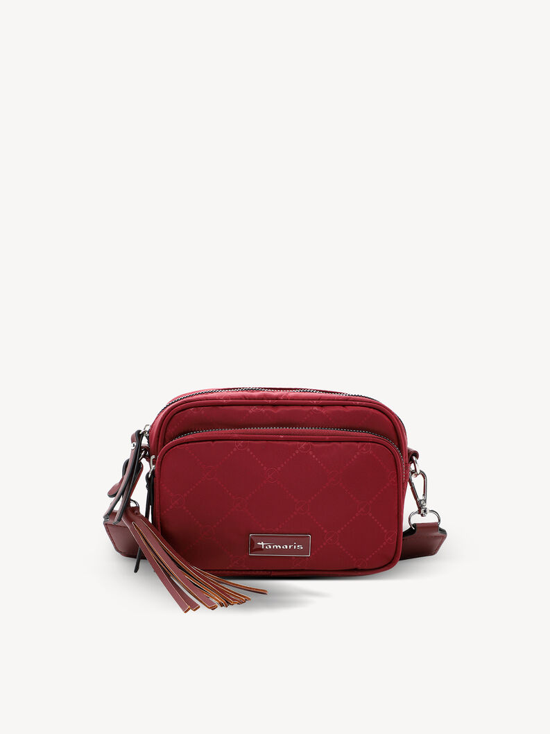 Borsa a tracolla - rosso, wine, hi-res