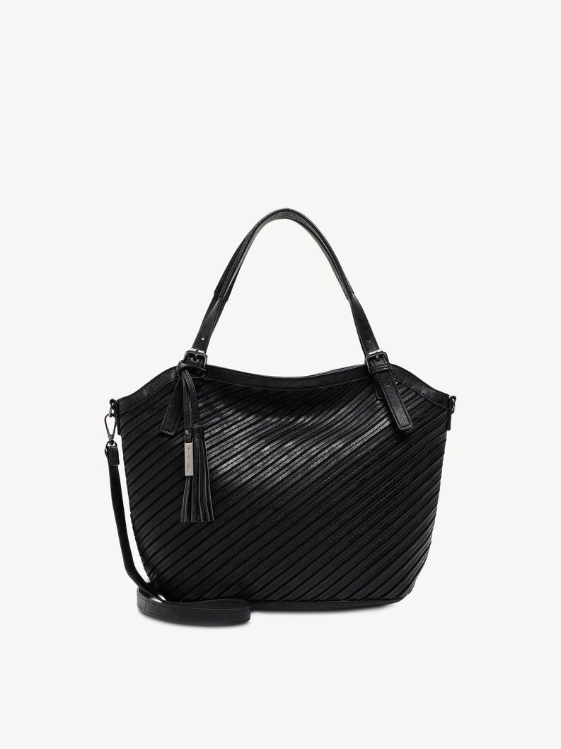 Shopping bag - black, black, hi-res