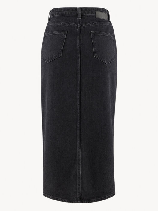 Denim rok, Wash Black Denim, hi-res