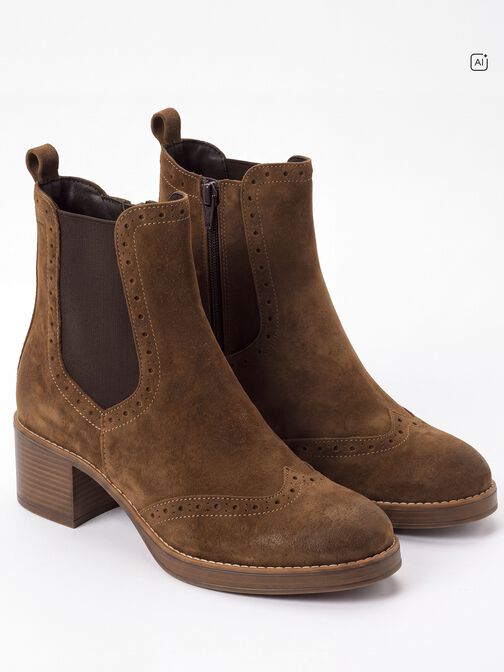Bottine Chelsea, BROWN, hi-res