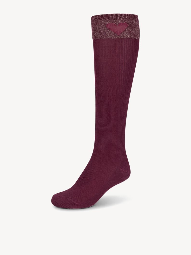 Kniestr&uuml;mpfe - red, windsor wine, hi-res