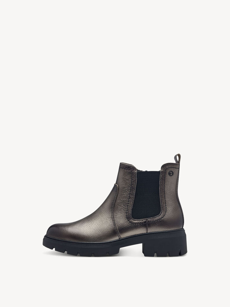 Chelsea boot - metallic, PEWTER, hi-res