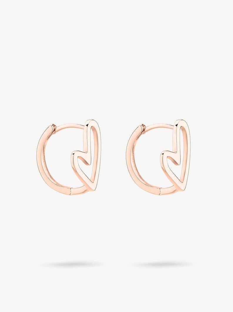 Earrings - rosegold, rosé, hi-res