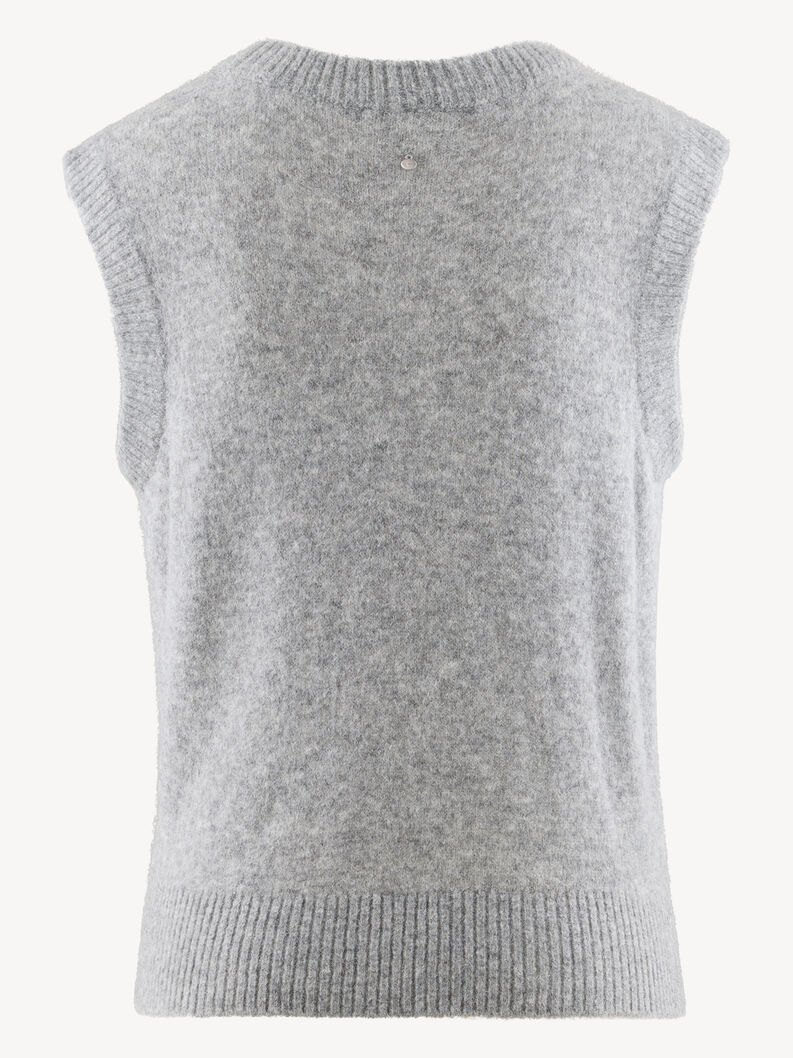 Débardeur - gris, Medium Grey Melange, hi-res