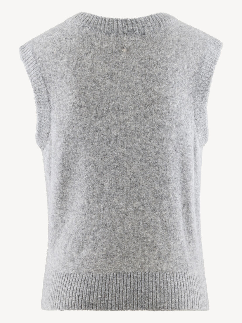 Pullunder - grijs, Medium Grey Melange, hi-res