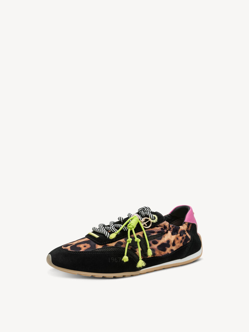 Sneaker - bruin, LEOPARD COMB, hi-res