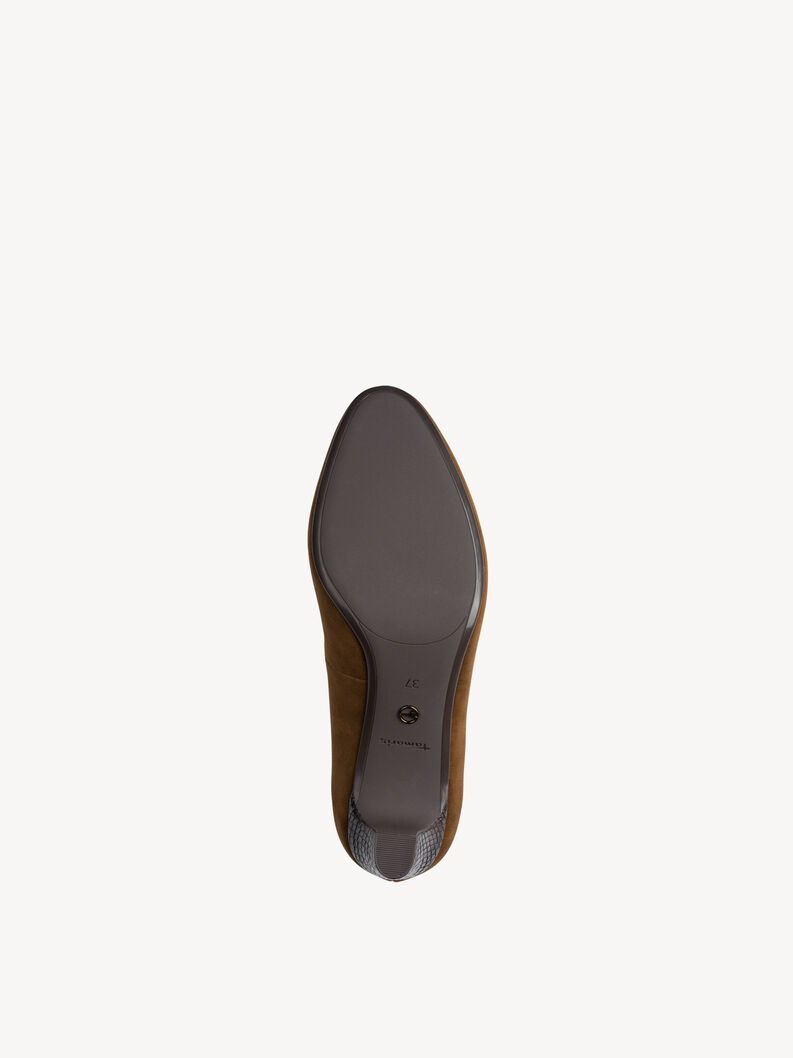 Escarpin - marron, COGNAC COMB, hi-res