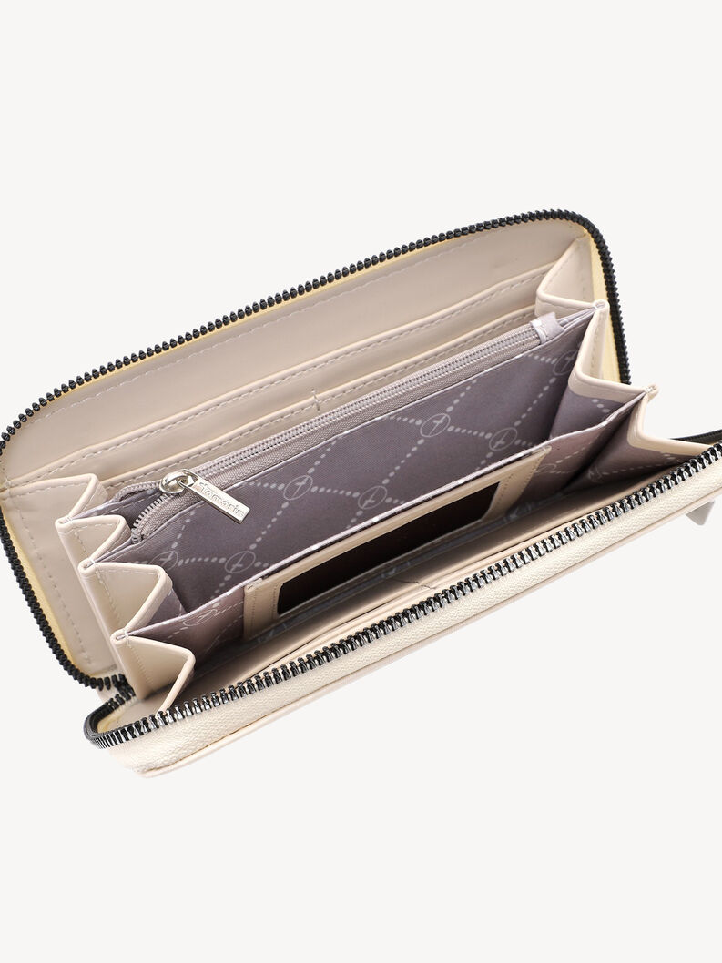 Portafoglio - beige, beige satin, hi-res