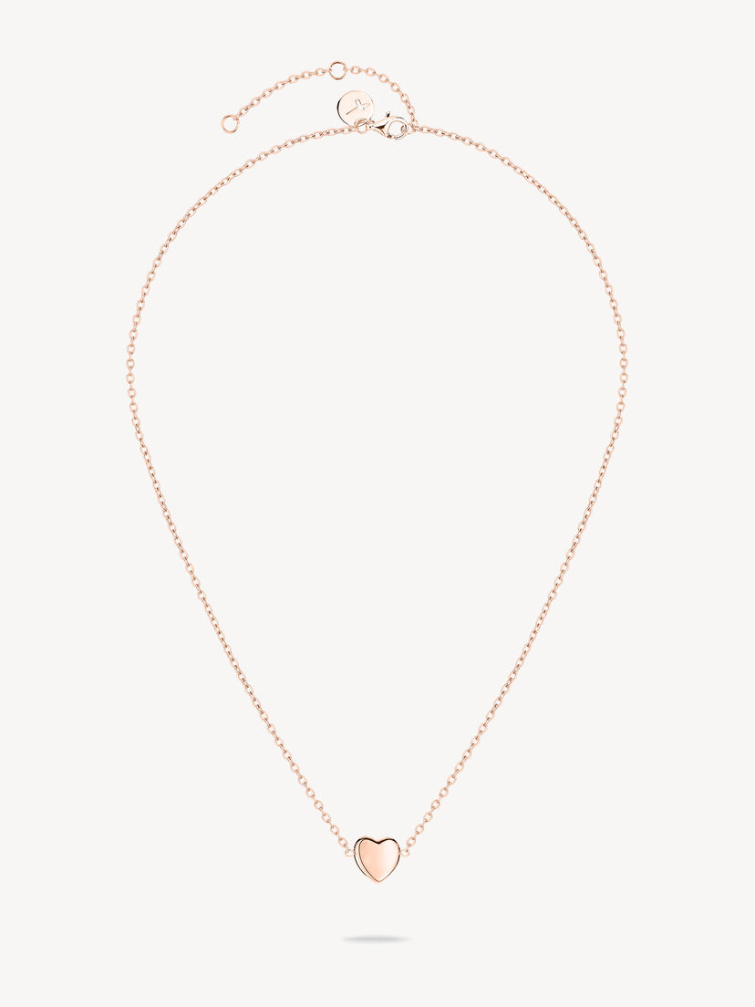 Halskettinge - rosegoud, roségold, hi-res
