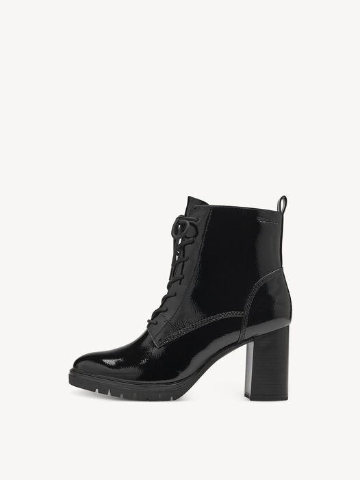 Enkellaarsje, BLACK PATENT, hi-res