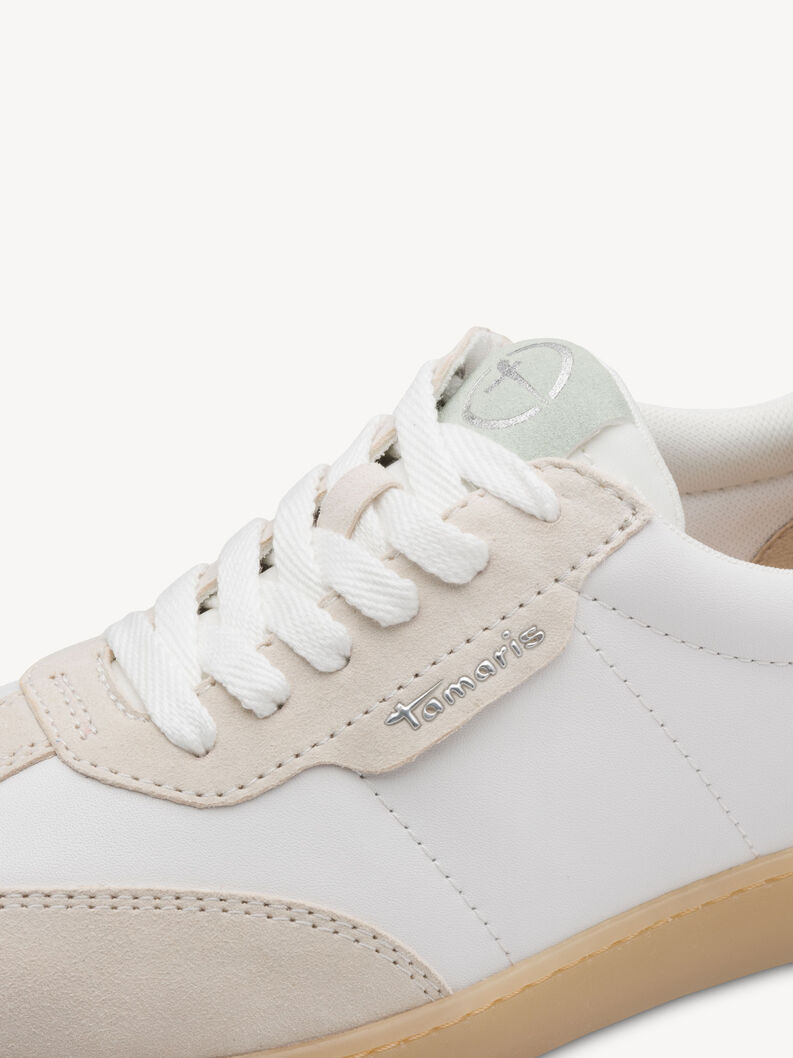 Sneaker - white, WHITE/LT GREY, hi-res