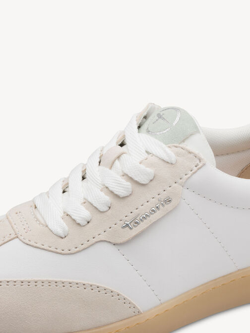 Sneaker, WHITE/LT GREY, hi-res