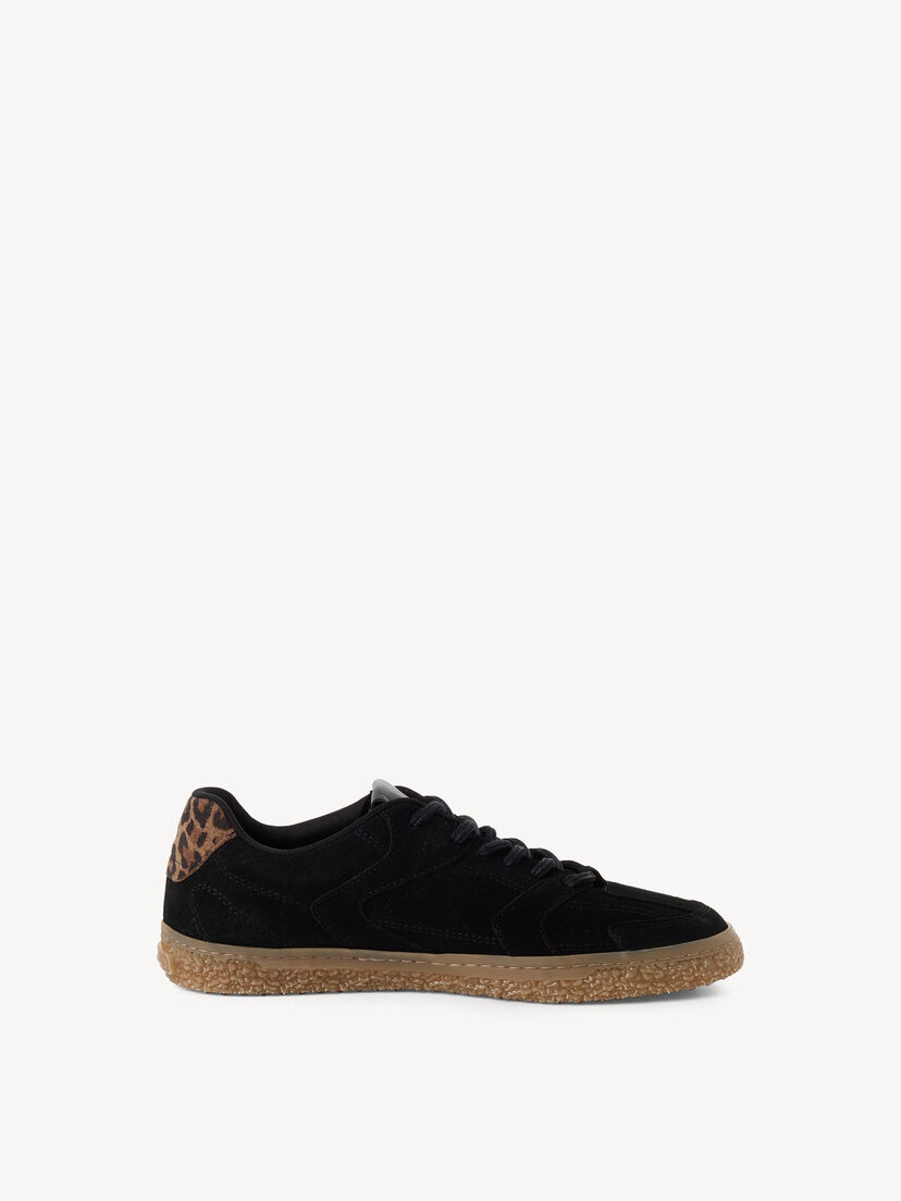 Leren Sneaker - zwart, BLACK COMB, hi-res