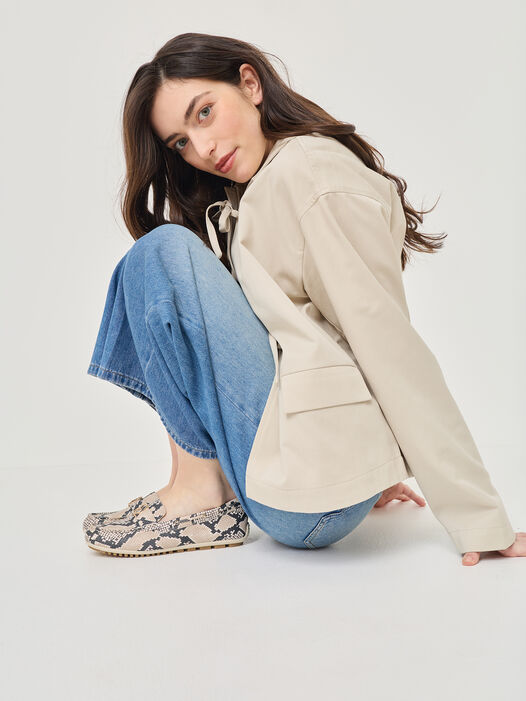 Mocassin, BEIGE SNAKE, hi-res