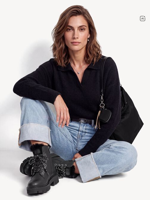 Bottine, BLACK, hi-res