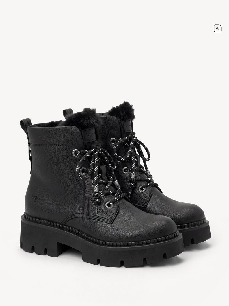 Bottine - noir doublure chaude, BLACK, hi-res