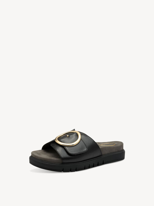 Mule, BLACK NAPPA, hi-res