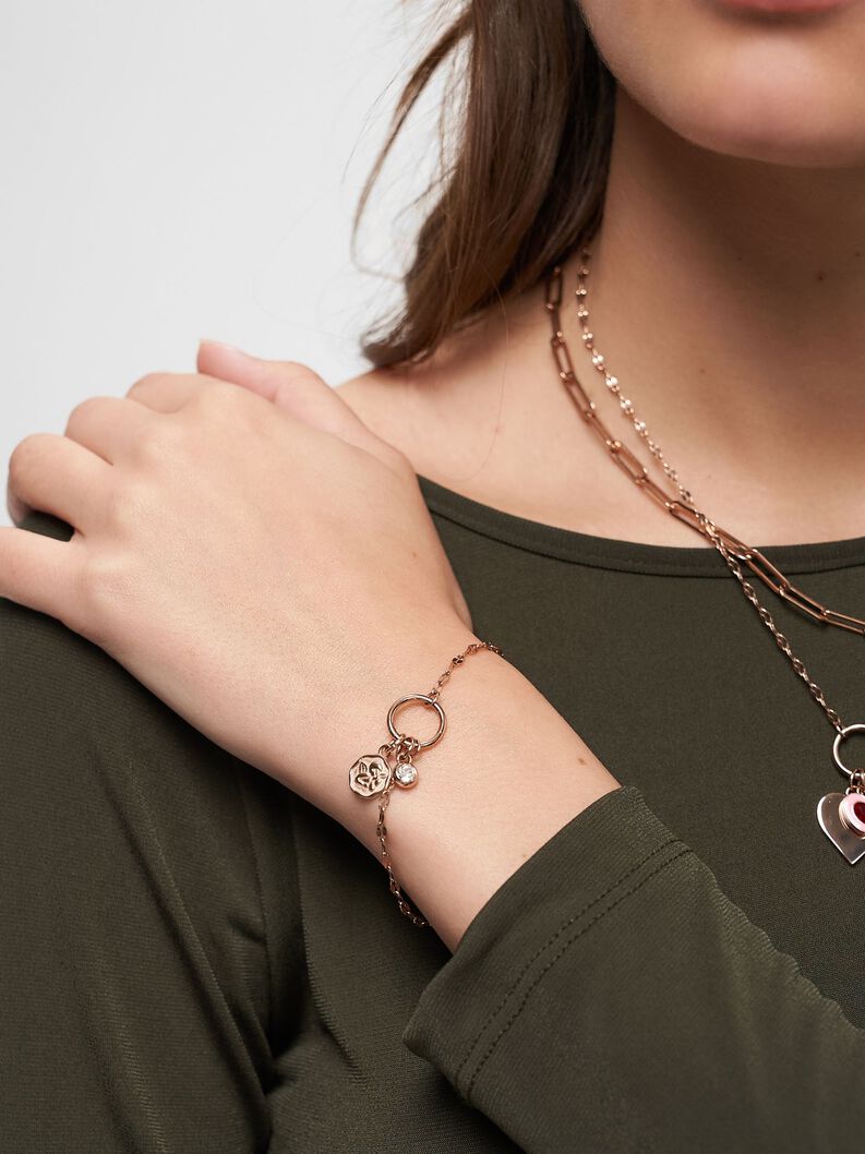 Armband, roségold, hi-res
