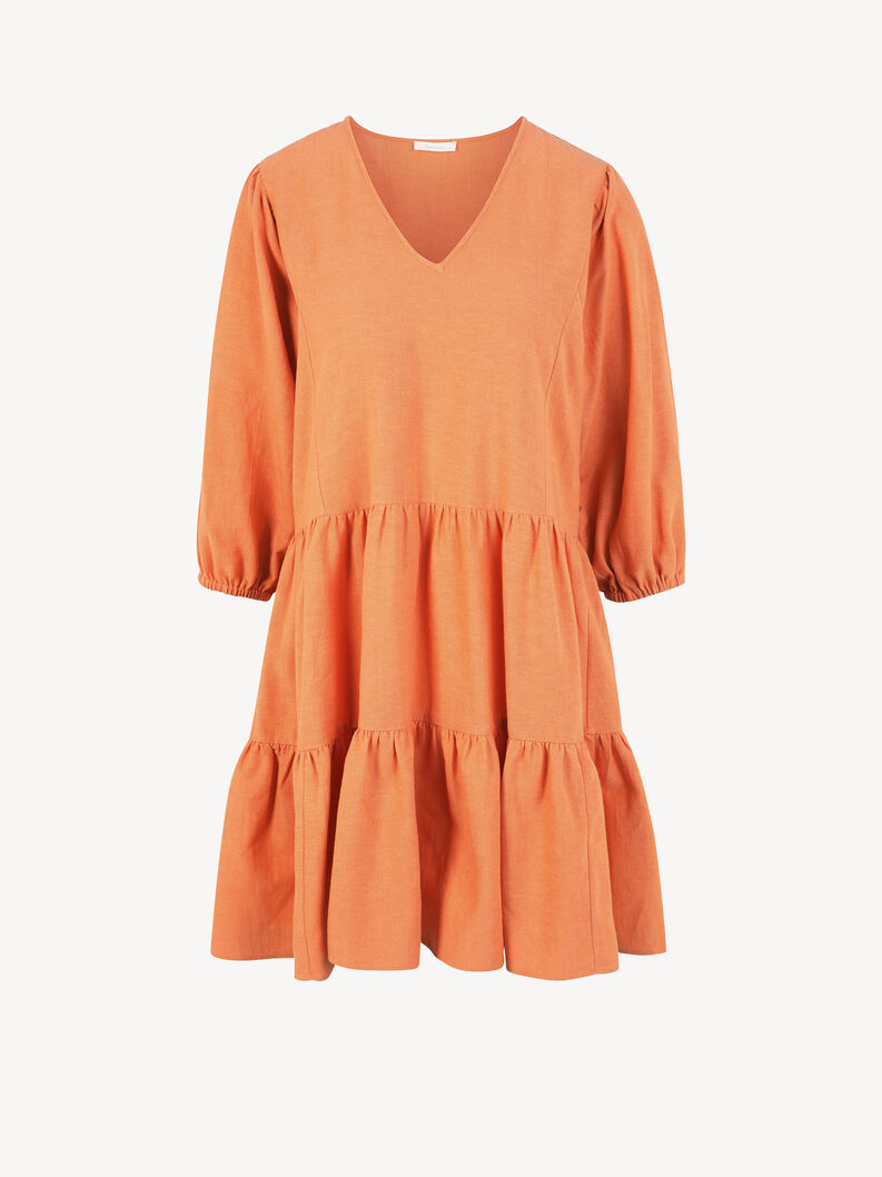 Šaty - oranžová, Dusty Orange, hi-res