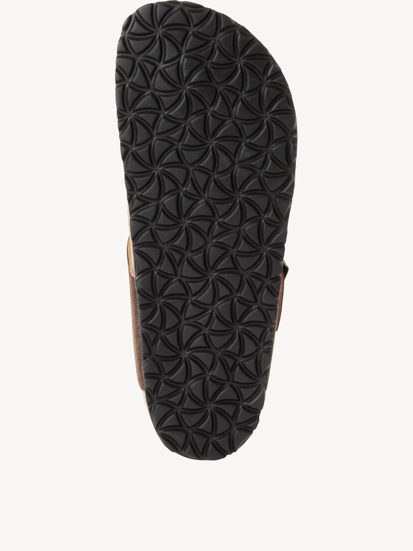 Slipper - bruin, MOCCA NUBUC, hi-res