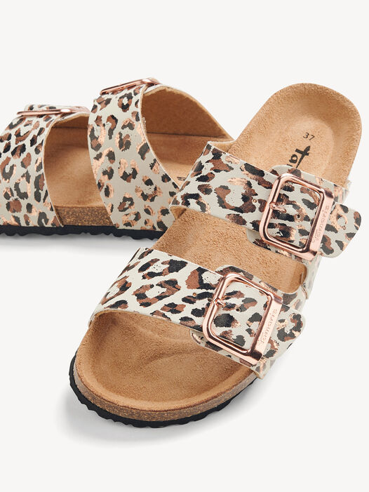 Slipper, BEIGE/LEOPARD, hi-res