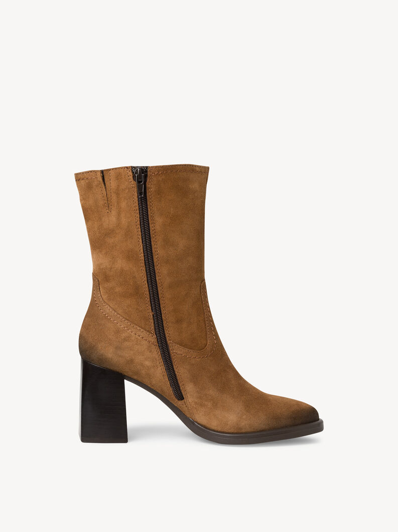 Leather Cowboy boots - brown, COGNAC, hi-res