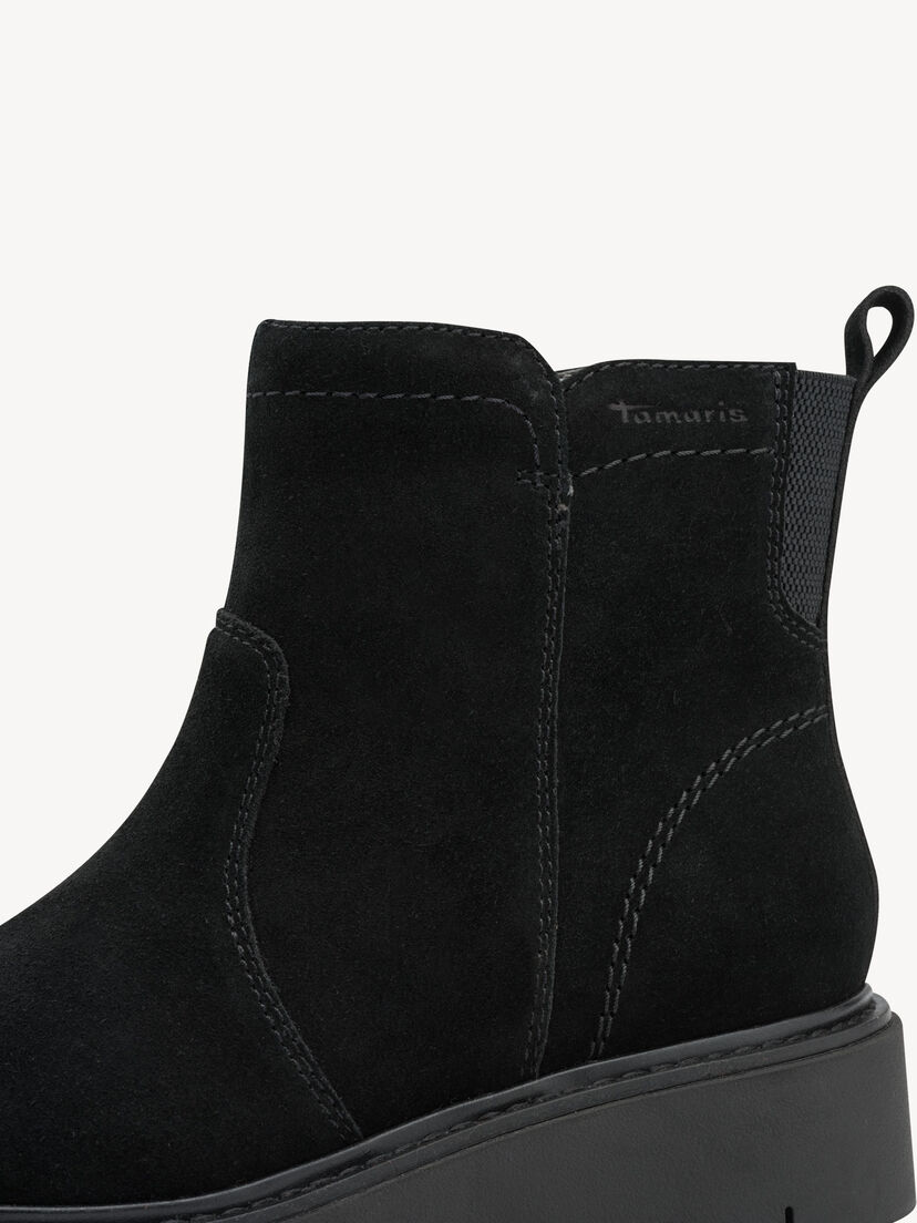 Enkellaarsje, BLACK SUEDE, hi-res