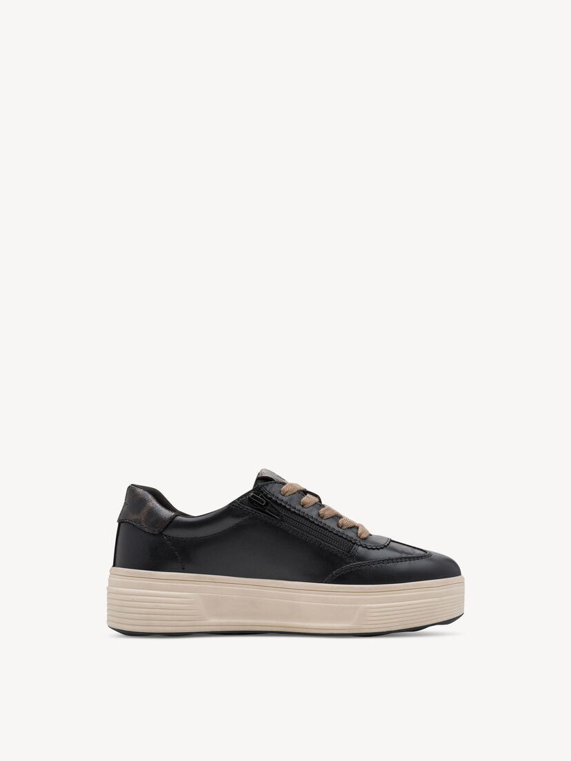 Sneaker - zwart, BLACK, hi-res