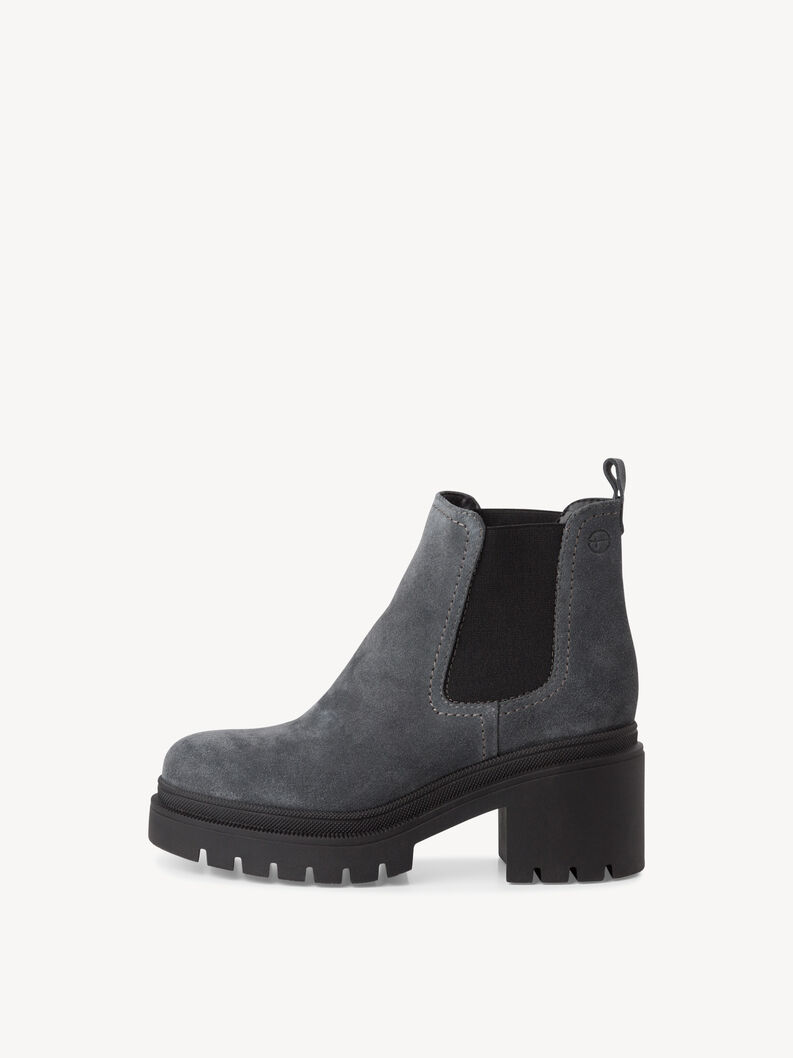 Leather Chelsea boot - grey, GREY SUEDE, hi-res