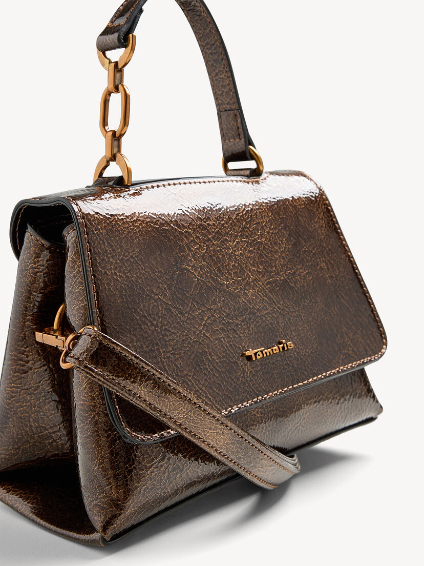 Handtas - bruin, bronze, hi-res