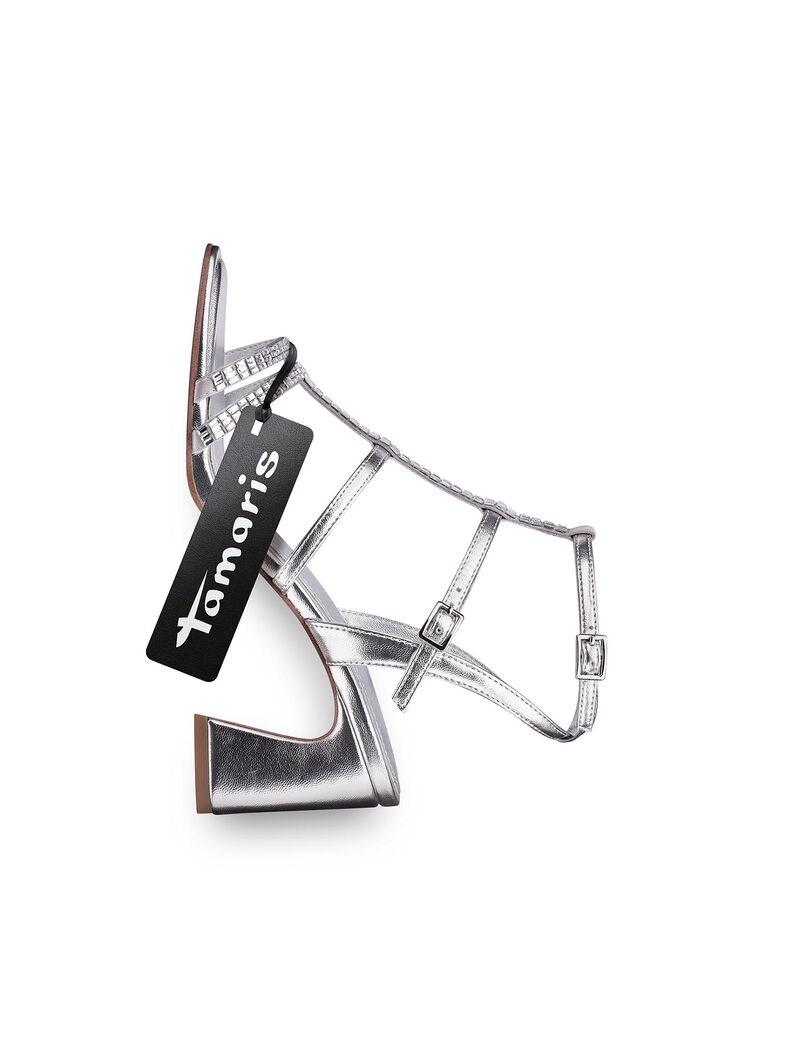 Sandaletter, SILVER, hi-res