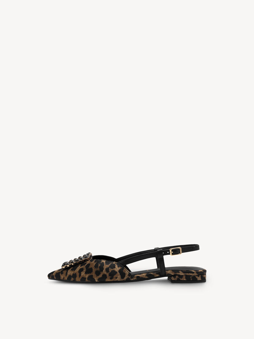 Slingpumps - bruin, LEOPARD, hi-res