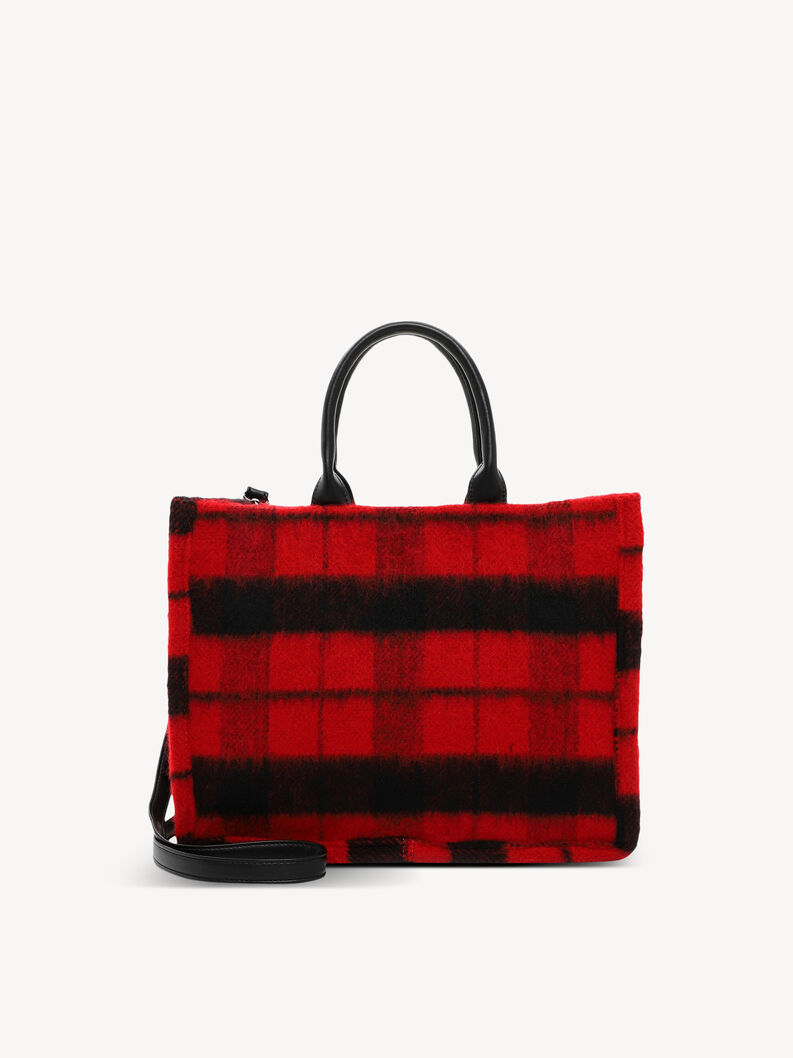 Shopping bag - red, red, hi-res