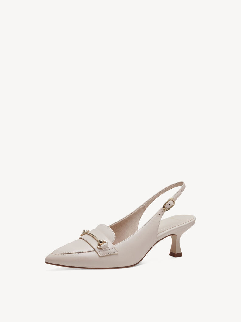 Escarpin en cuir beige 1-29606-42-418 Achetez en ligne les