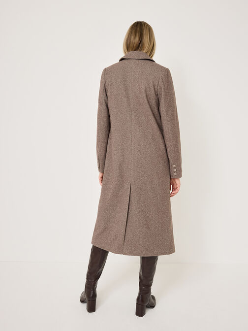 Mantel, Warm Taupe Herringbone, hi-res