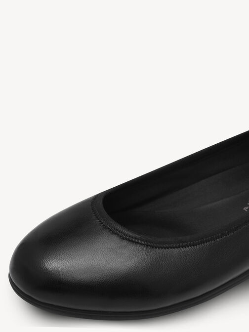 Ballerine, BLACK LEATHER, hi-res