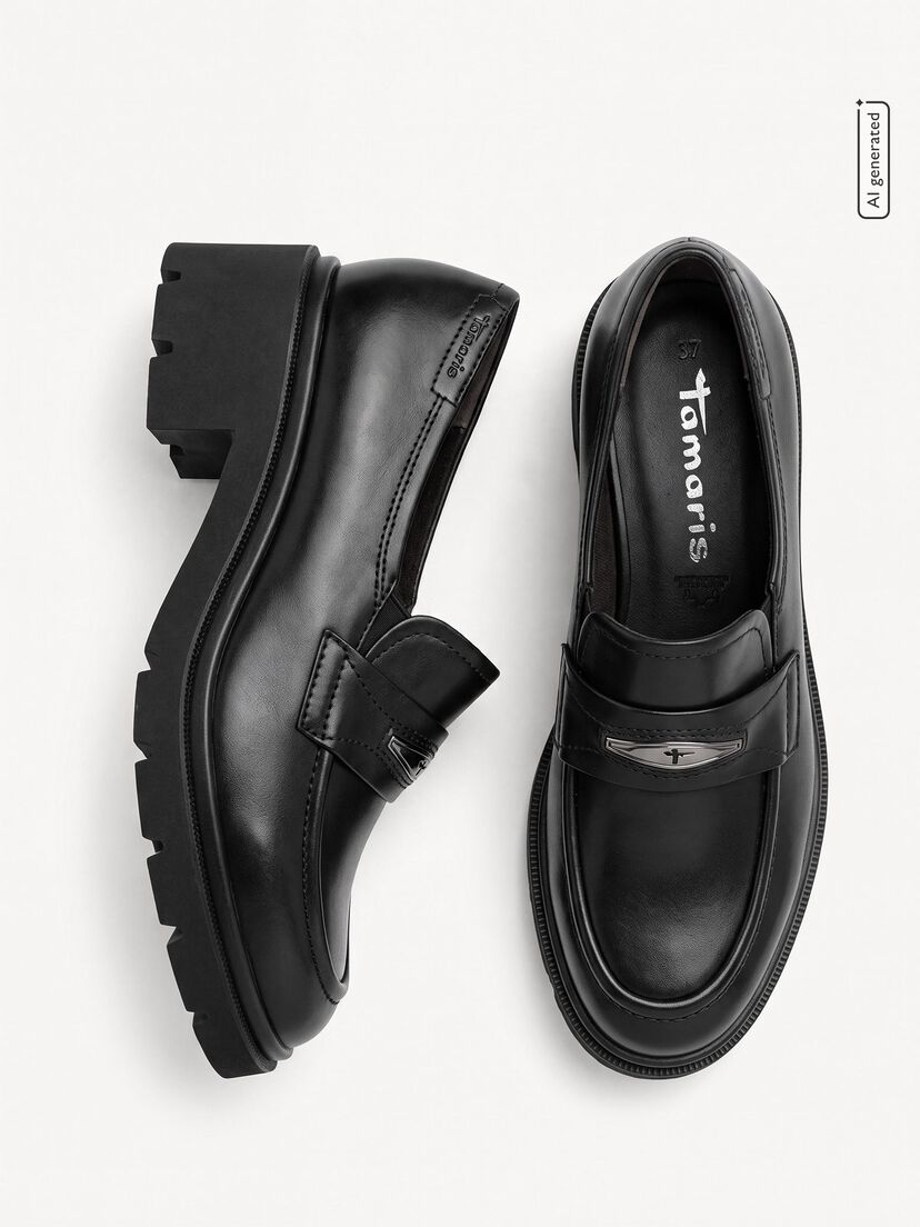 Trotteur, BLACK LEATHER, hi-res