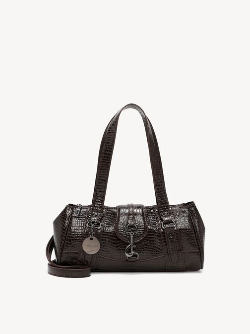 Shopping bag, brown, hi-res