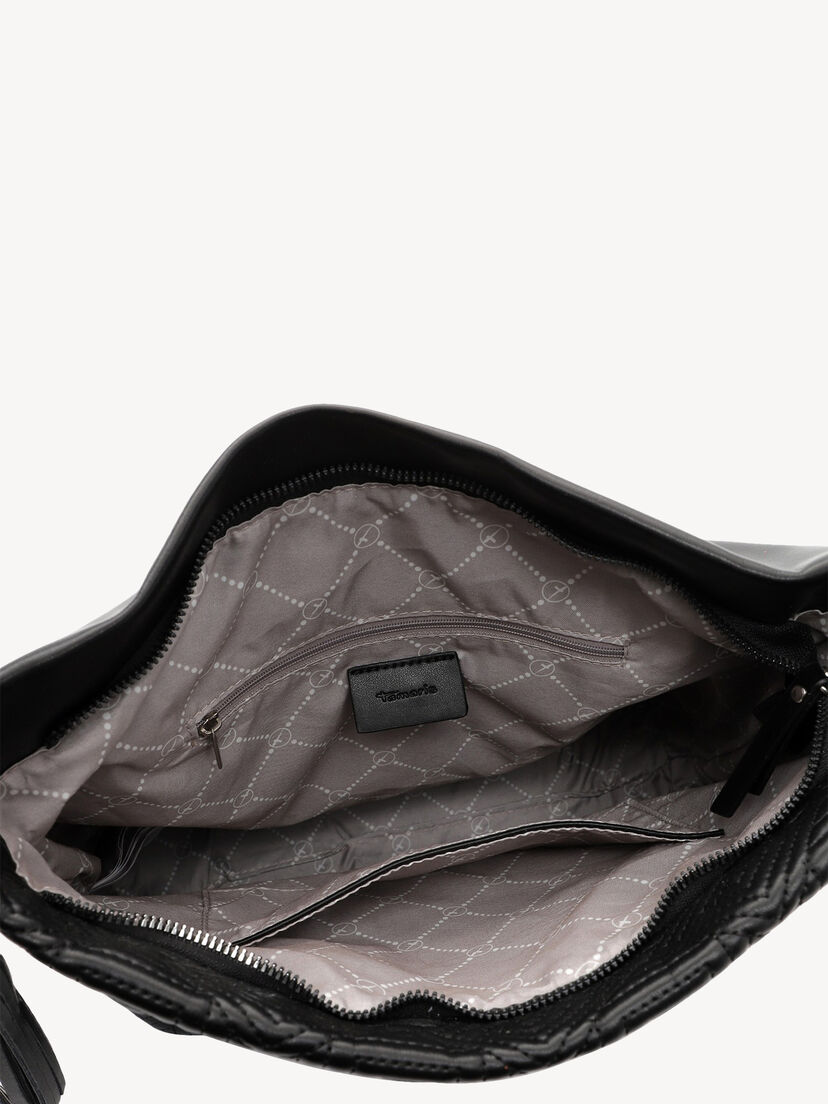 Handtas - zwart, black, hi-res