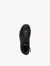 Kožené Kotníčková obuv - černá, BLACK/FLOWER, hi-res