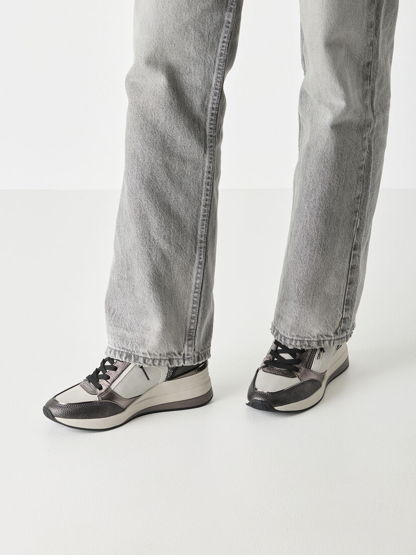 Sneaker - grijs, DARK GREY COMB, hi-res