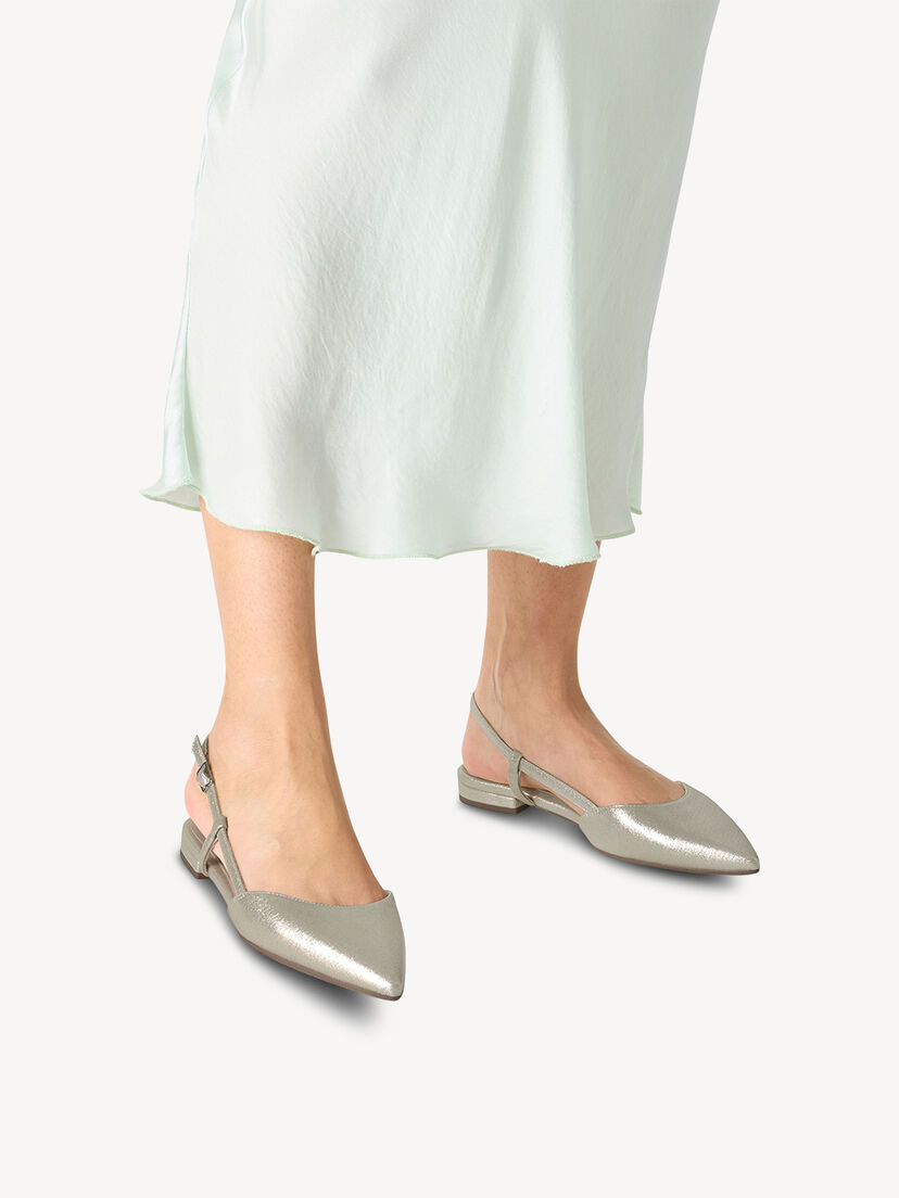 Slingpumps, CHAMPAGNE, hi-res