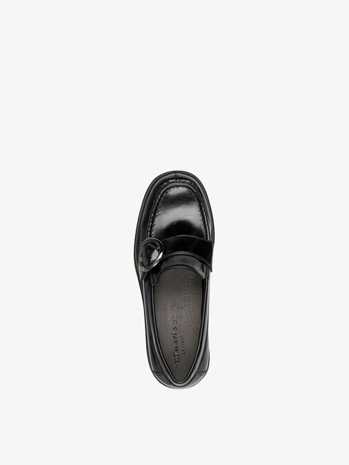 Slipper, BLACK PATENT, hi-res