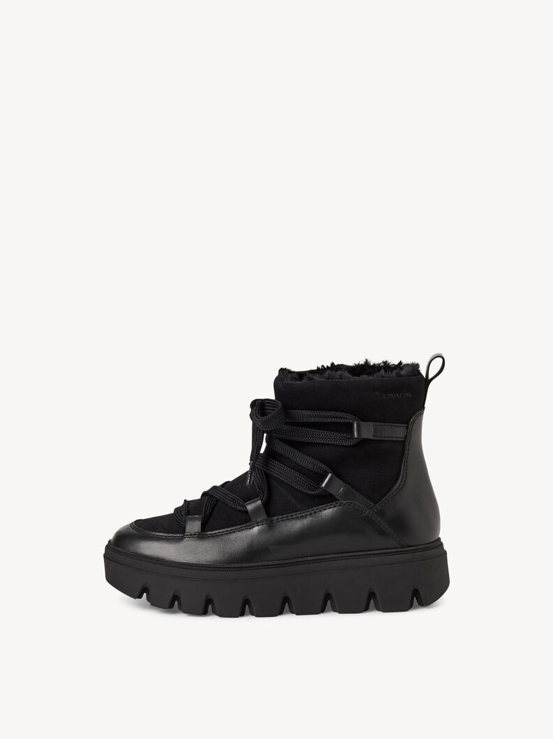 Leather Bootie black warm lining 1-26274-45-001: Buy Tamaris