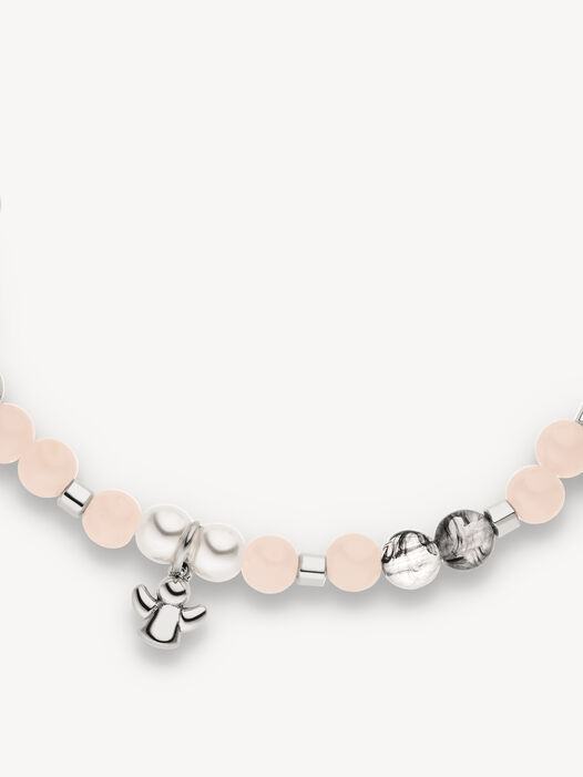 Armband, rosa silber, hi-res