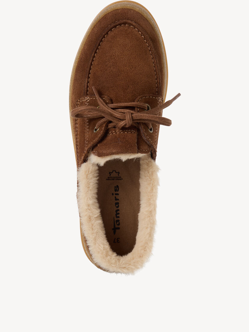 Leren Mocassin - bruin, cognac, hi-res